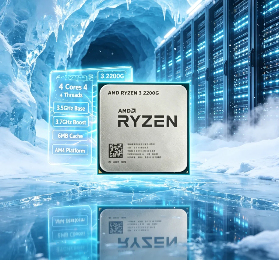 Pc Gaming Cost - AMD Ryzen 3 2200G 14nm Manufacturing