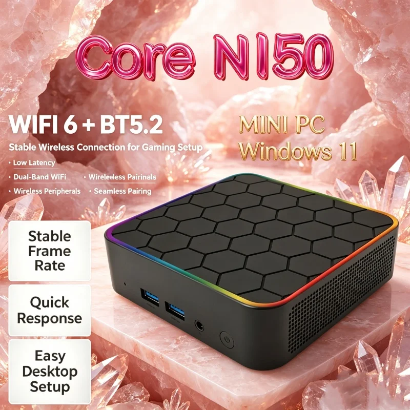 Pc Gaming Cafe - Intel Core N150 Windows 11 Slim