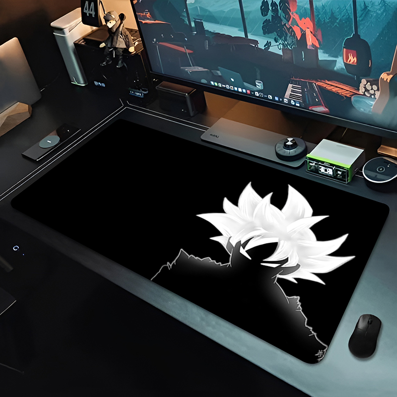 Pc Gaming Nzxt - DBZ Black Anime Mouse Pad Dragon