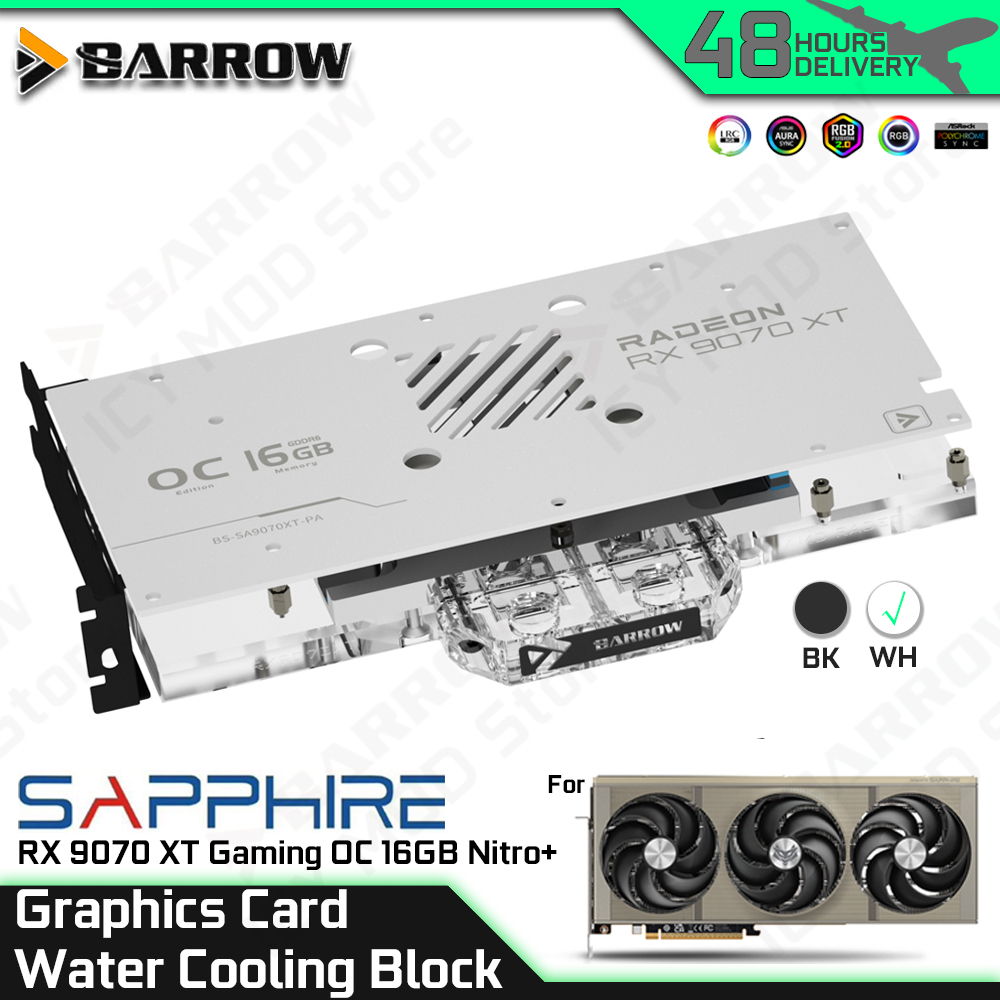 Pc Gaming Water Cooling - Barrow Graphics Card Water Cooling Block