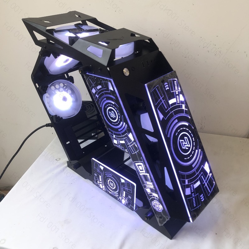 Pc Gaming Optimization - High-End Gaming PC Case with Built-In