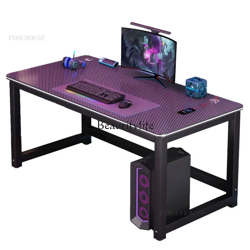 Pc Gaming Cafe - Minimalist Modern Computer Desk Household Bedroom