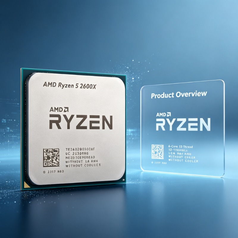 Pc Gaming Cpu - AM4 Socket CPU Processor R5 2600X