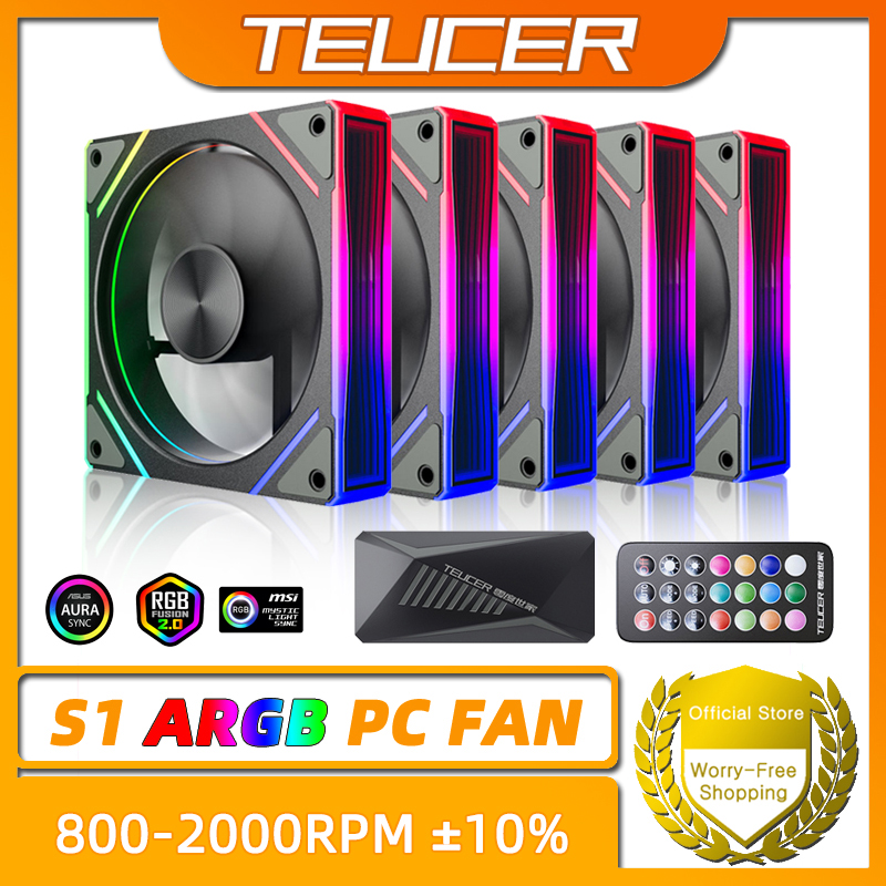 Pc Gaming Water Cooling - TEUCER Prism S1 ARGB 120mm (12cm)