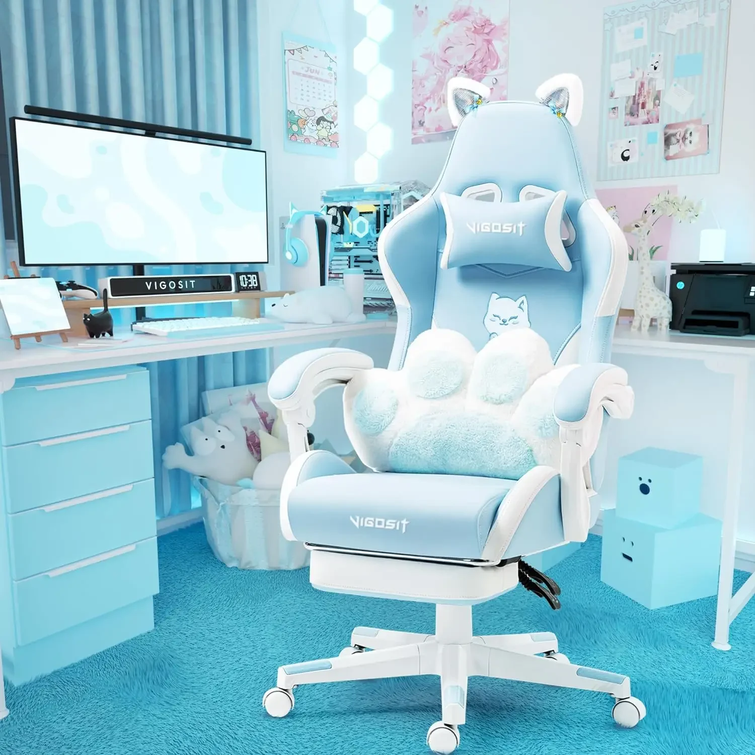 Computer Armchair Reclining PC - Pc Gaming Quotes 评论和价格