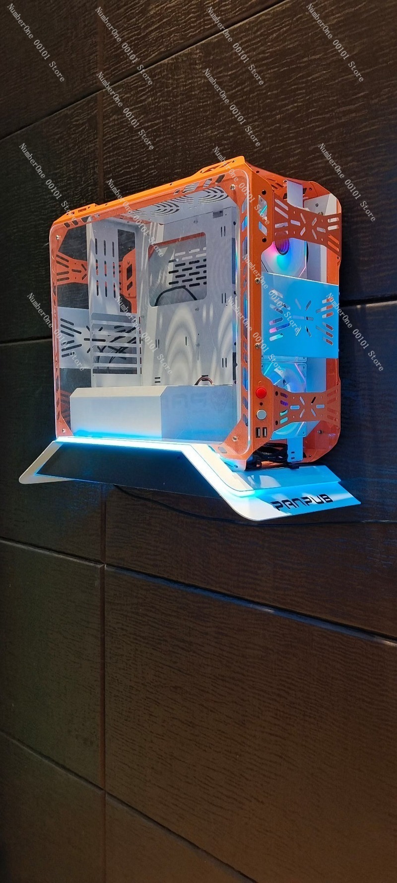 Gaming PC Case RGB Light Compu - Pc Gaming Cafe 评论和价格
