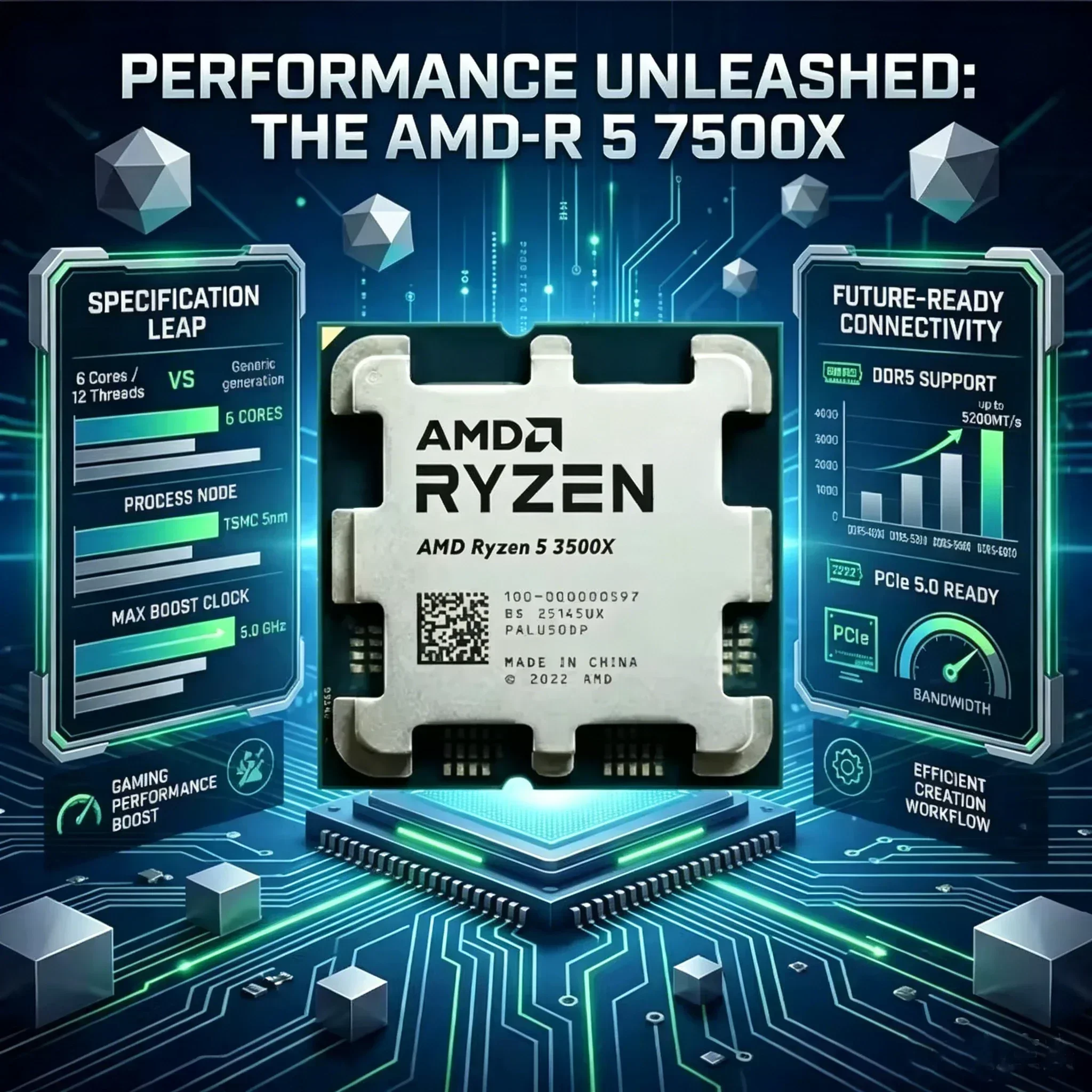 AMD Ryzen 5 3500X Desktop Gami - Pc Gaming Cafe 评论和价格