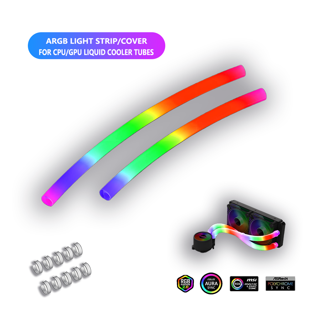 Flexible 5V ARGB LED Neon Tube - Pc Gaming Youtube 评论和价格