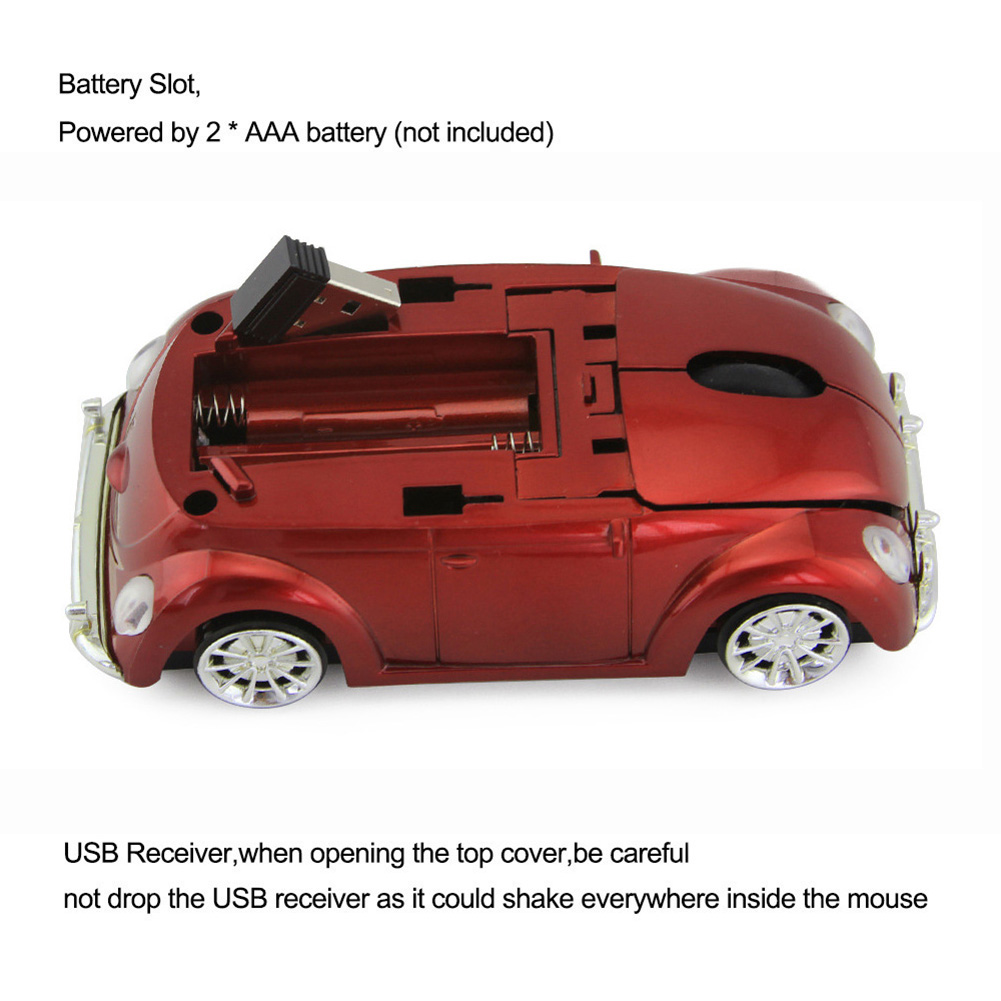 Wireless Car Shape Computer Mo - Pc Gaming X3D 评论和价格