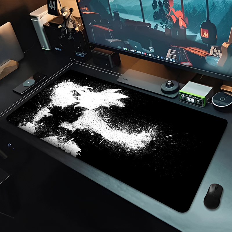 DBZ Black Anime Mouse Pad Drag - Pc Gaming Nzxt 评论和价格