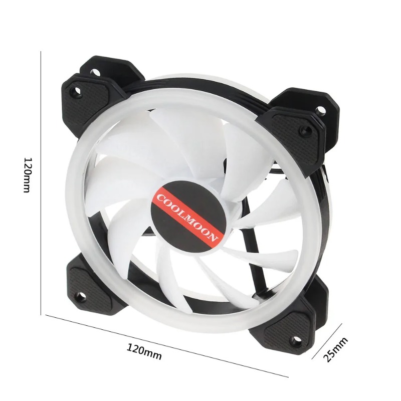 120mm RGB Quiet Adjustable PC  - Pc Gaming Cpu 评论和价格