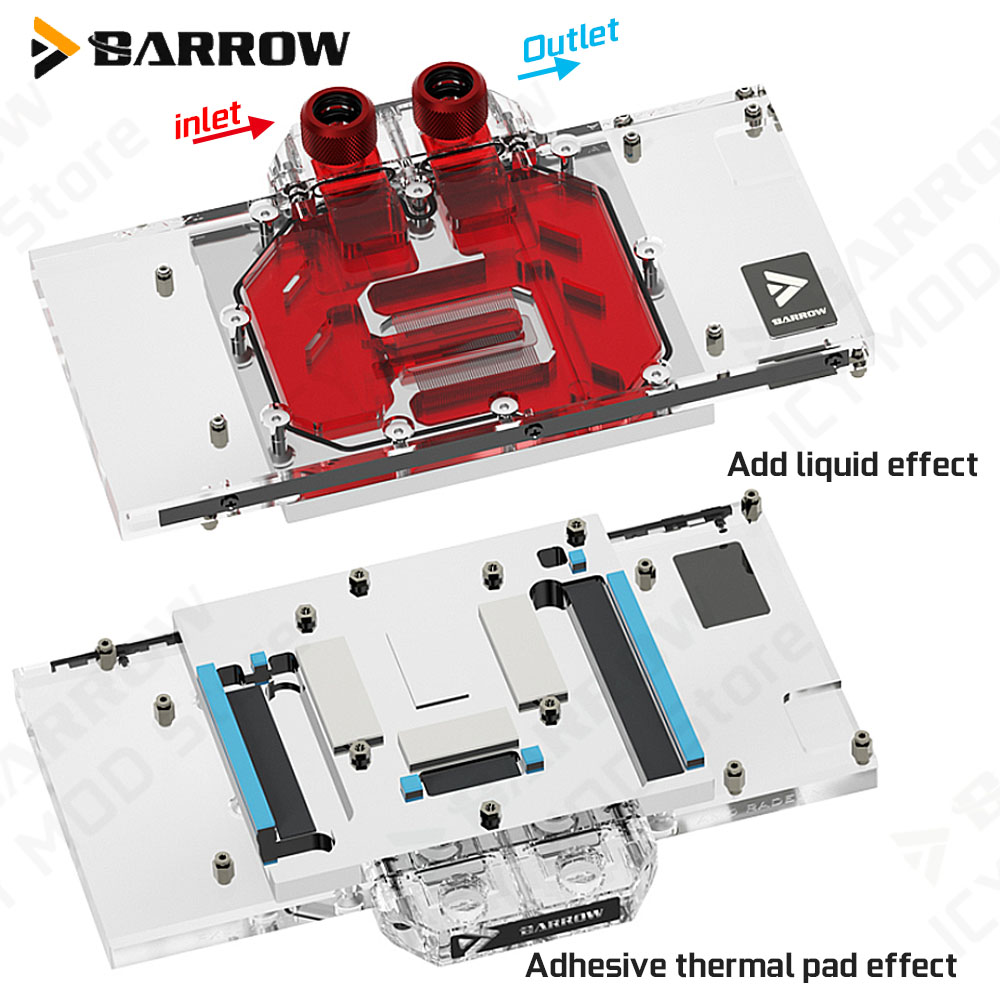 Barrow Graphics Card Water Coo - Pc Gaming Water Cooling 评论和价格
