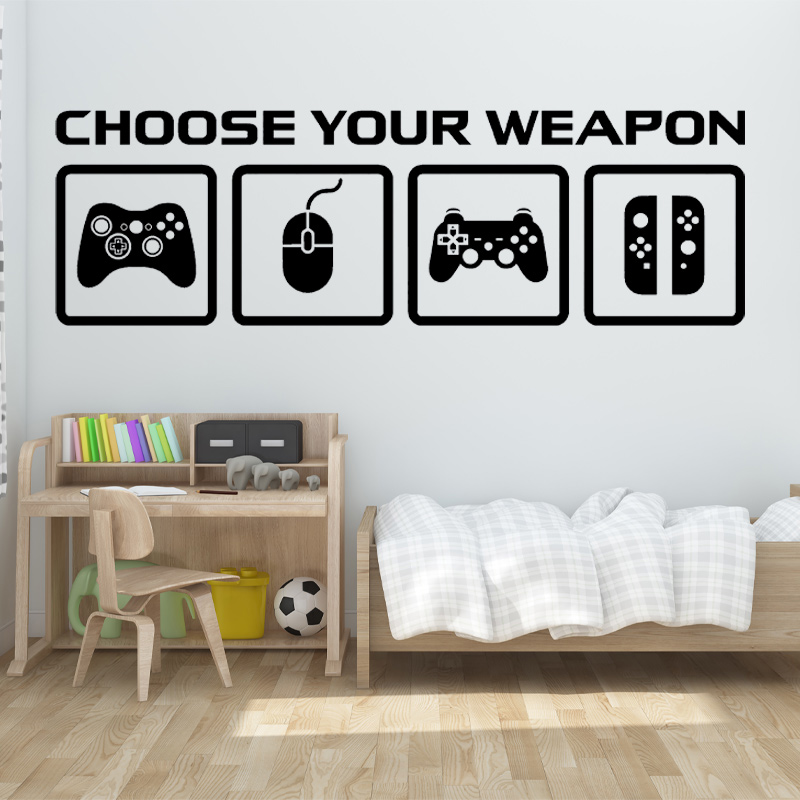 Video Game Decor Wall Decal  C - Pc Gaming Quotes 评论和价格