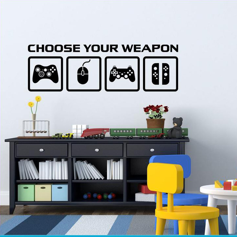Video Game Decor Wall Decal  C - Pc Gaming Quotes 评论和价格