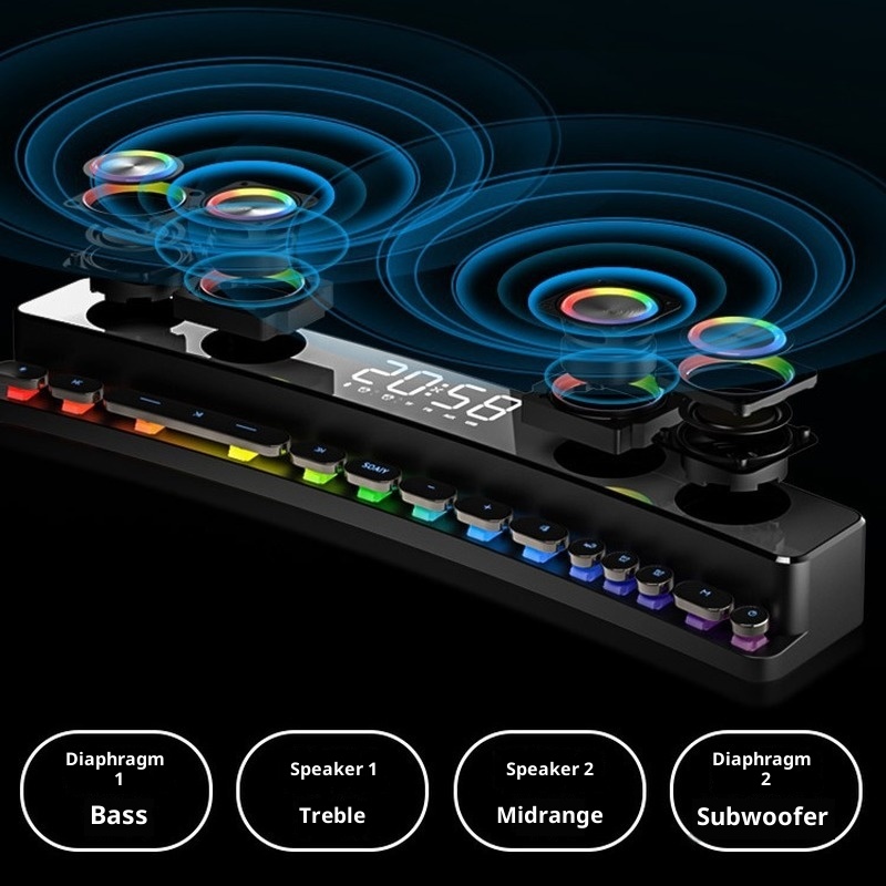 Bluetooth Gaming Speaker Wirel - Pc Gaming X3D 评论和价格