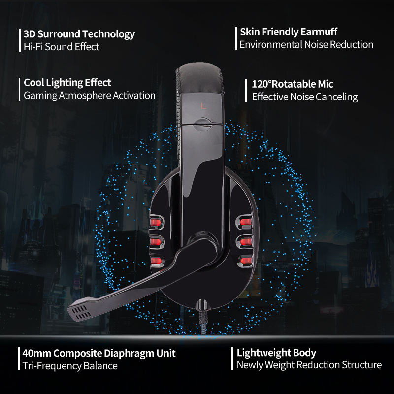 722 Gaming Headset, suitable f - Pc Gaming Online 评论和价格