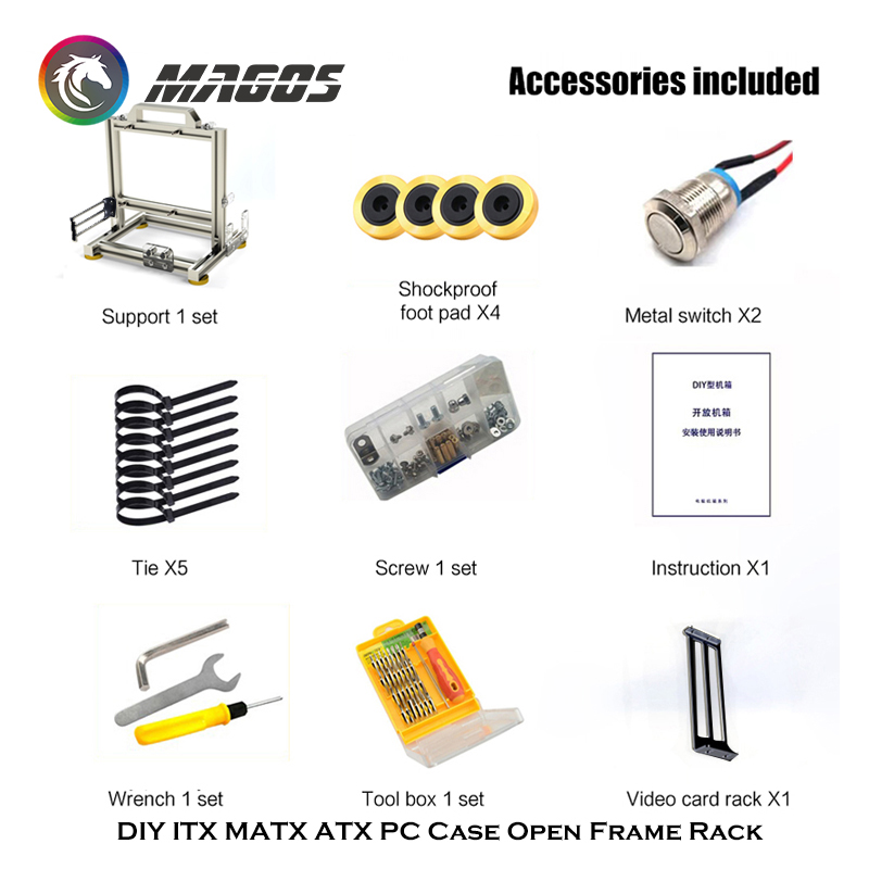 DIY Gamer Cabinet ITX MATX ATX - Pc Gaming Water Cooling 评论和价格