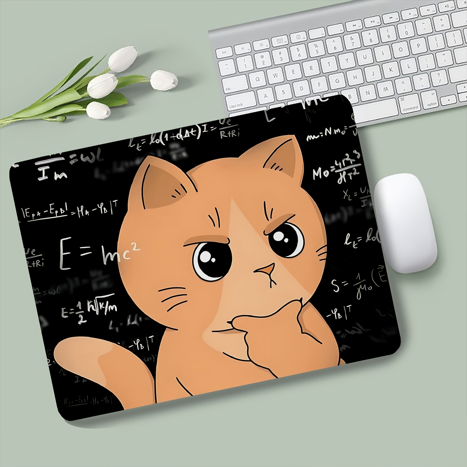 Nerdy Smart Orange Cat Desk Pa - Pc Gaming Orange 评论和价格