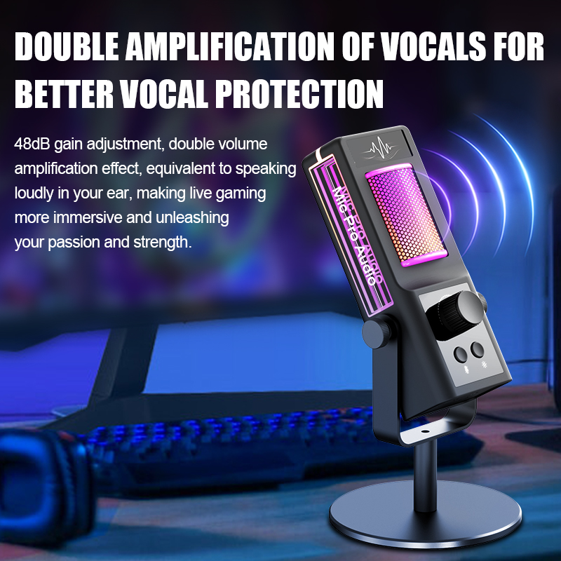 Rgb condenser microphone podca - Pc Gaming Online 评论和价格