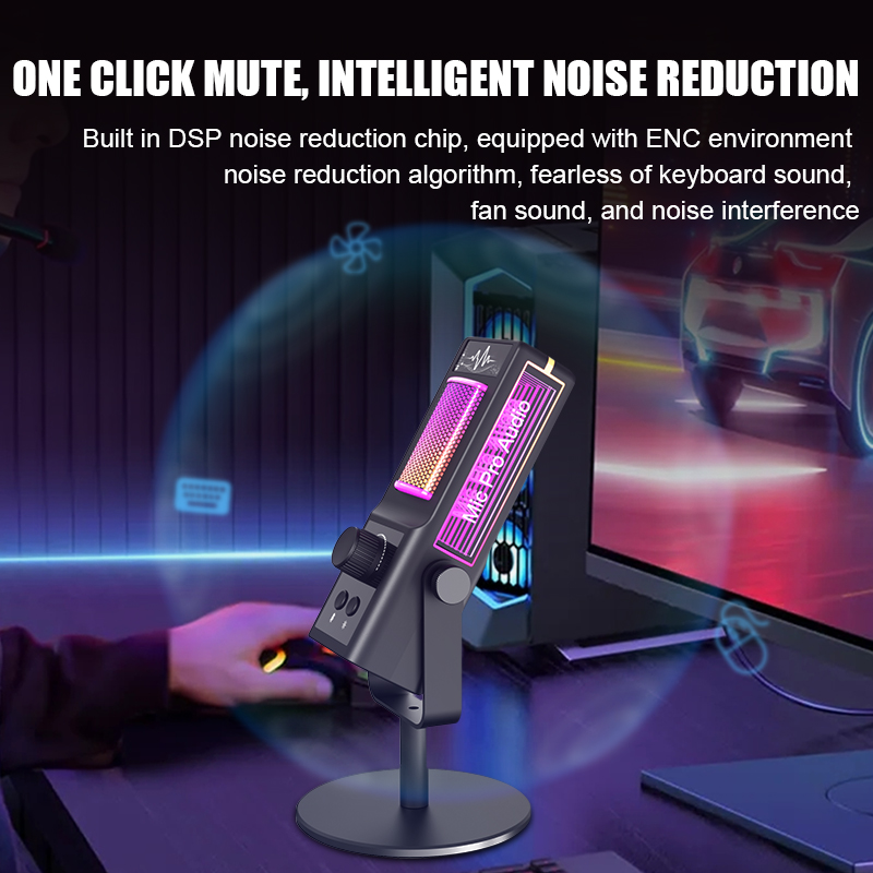 Rgb condenser microphone podca - Pc Gaming Online 评论和价格