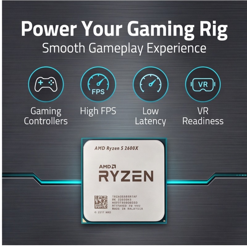 AM4 Socket CPU Processor R5 26 - Pc Gaming Cpu 评论和价格