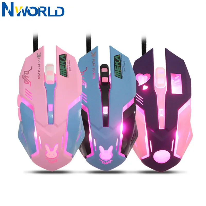 OW 6 Buttons Breathing LED Bac - Pc Gaming X3D 评论和价格