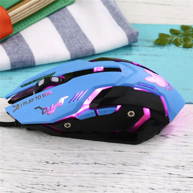 OW 6 Buttons Breathing LED Bac - Pc Gaming X3D 评论和价格