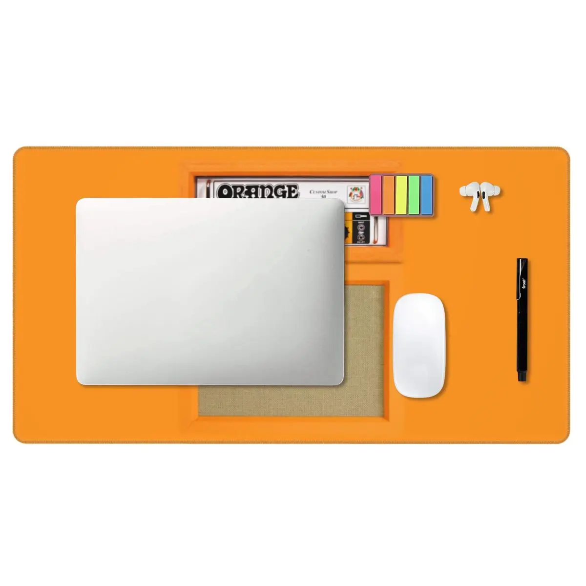 Large Mouse Pad Orange Color A - Pc Gaming Orange 评论和价格