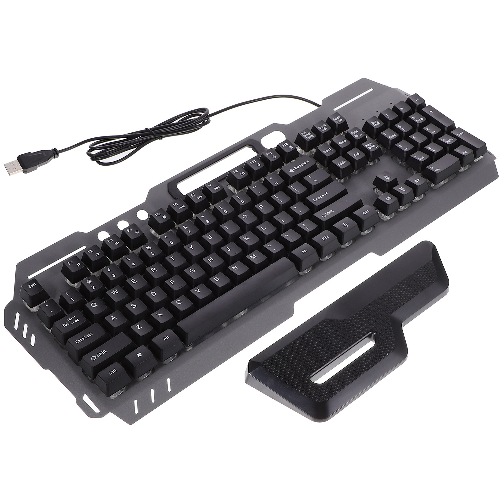 Ergonomic USB Gaming Keyboard  - Pc Gaming Cafe 评论和价格
