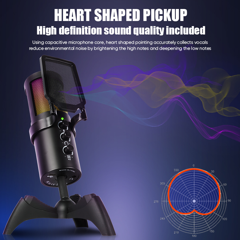 FUHAM MV9 RGB Gaming USB Conde - Pc Gaming Online 评论和价格