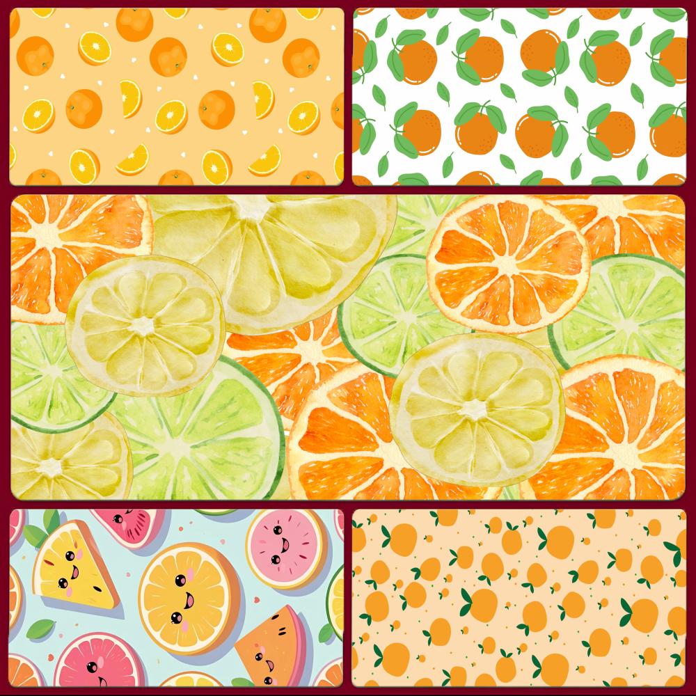fruit fresh O-Orange Mouse Pad - Pc Gaming Orange 评论和价格