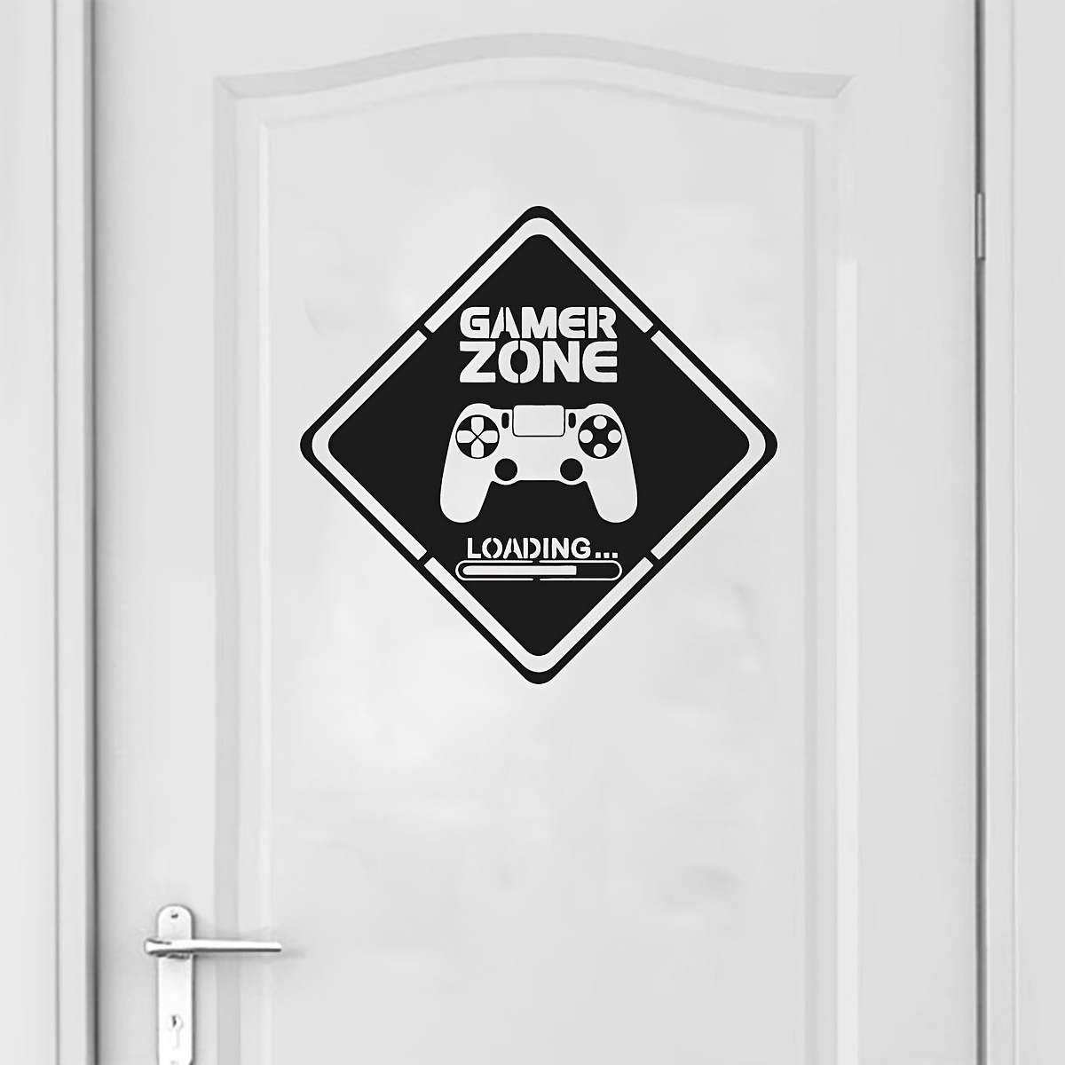 1pc Gamer Zone Door Decal Wall - Pc Gaming Quotes 评论和价格