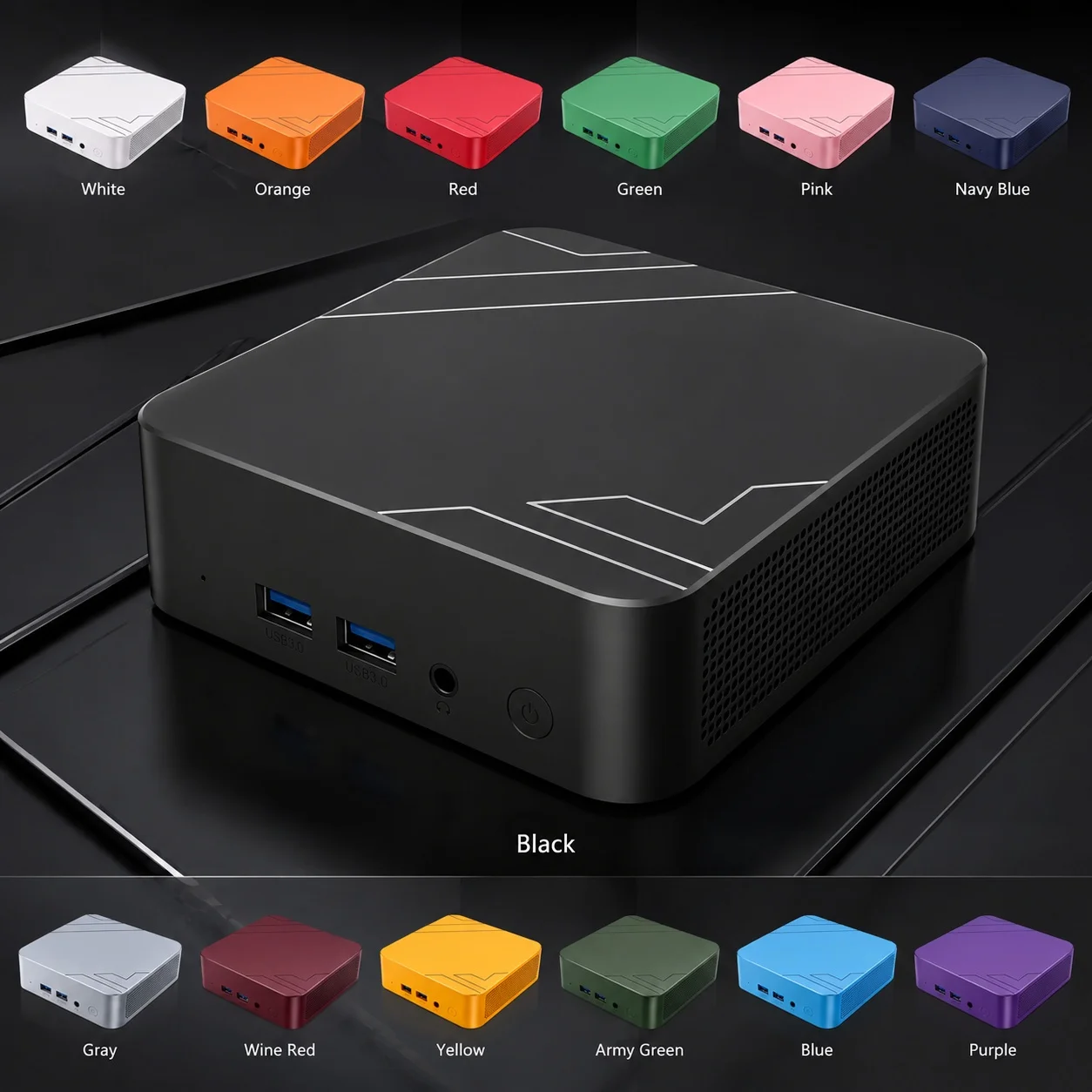 Orange Mini PC Intel N150 Win1 - Pc Gaming Orange 评论和价格