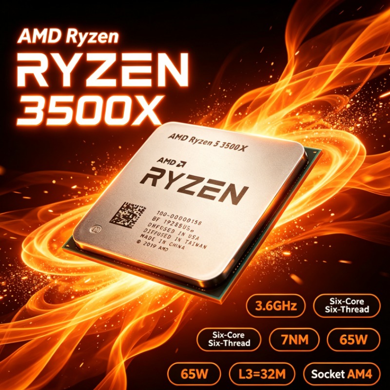 AMD R5 3500X 3.6GHz Six-Core S - Pc Gaming Cpu 评论和价格
