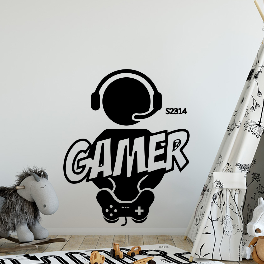 1pc Gamer Wall Art Decal For K - Pc Gaming Quotes 评论和价格