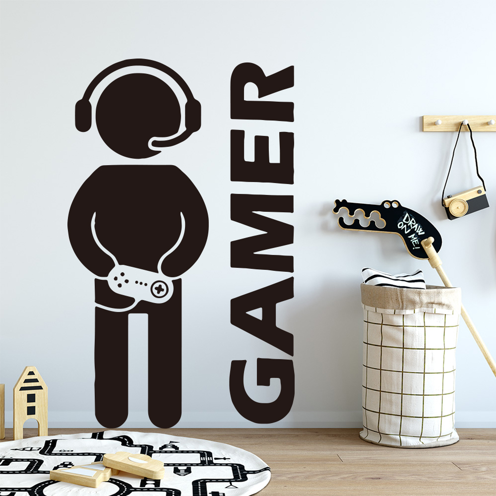 1pc Gamer Wall Art Decal For K - Pc Gaming Quotes 评论和价格