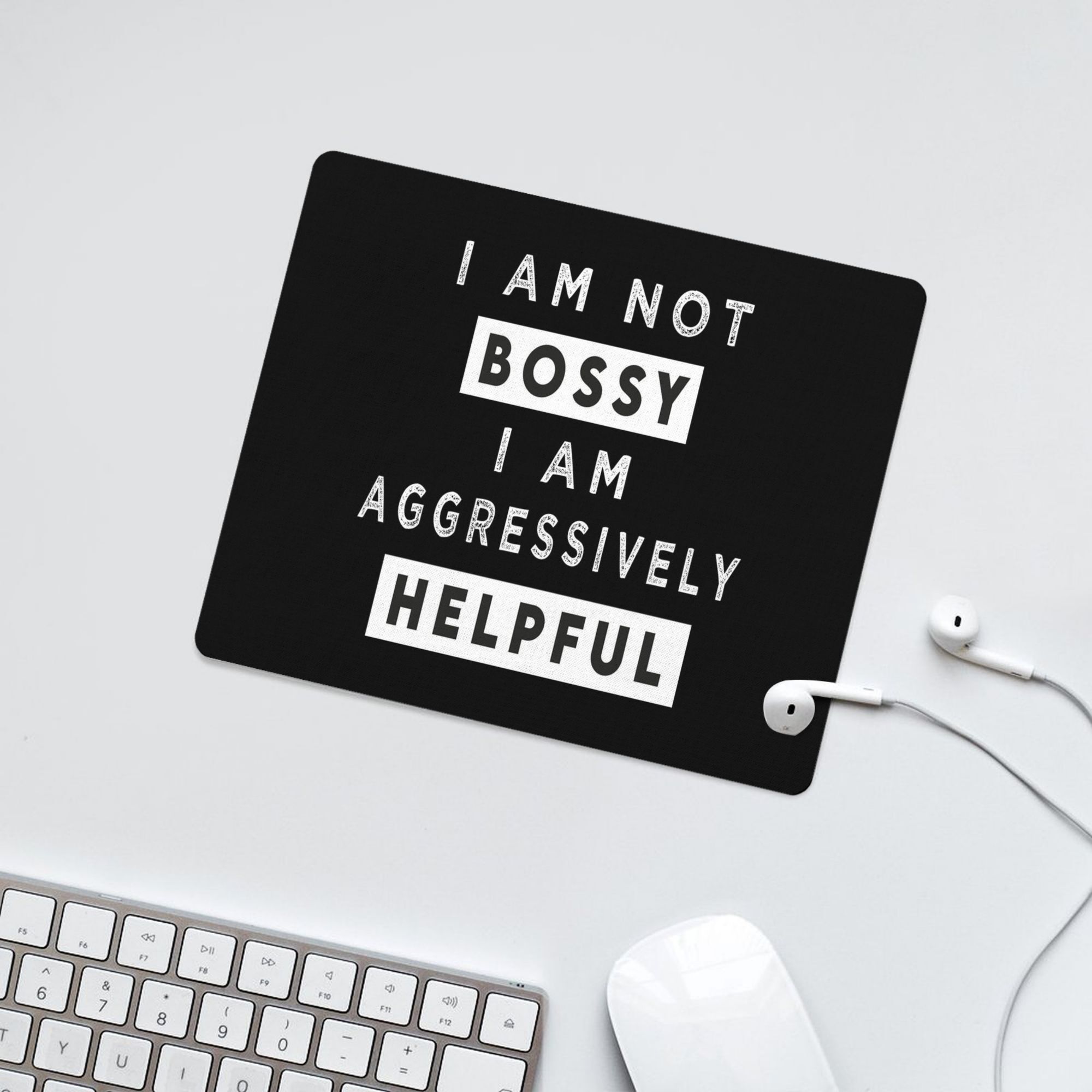 Brand Iron Art Mouse Pad Anti- - Pc Gaming Quotes 评论和价格
