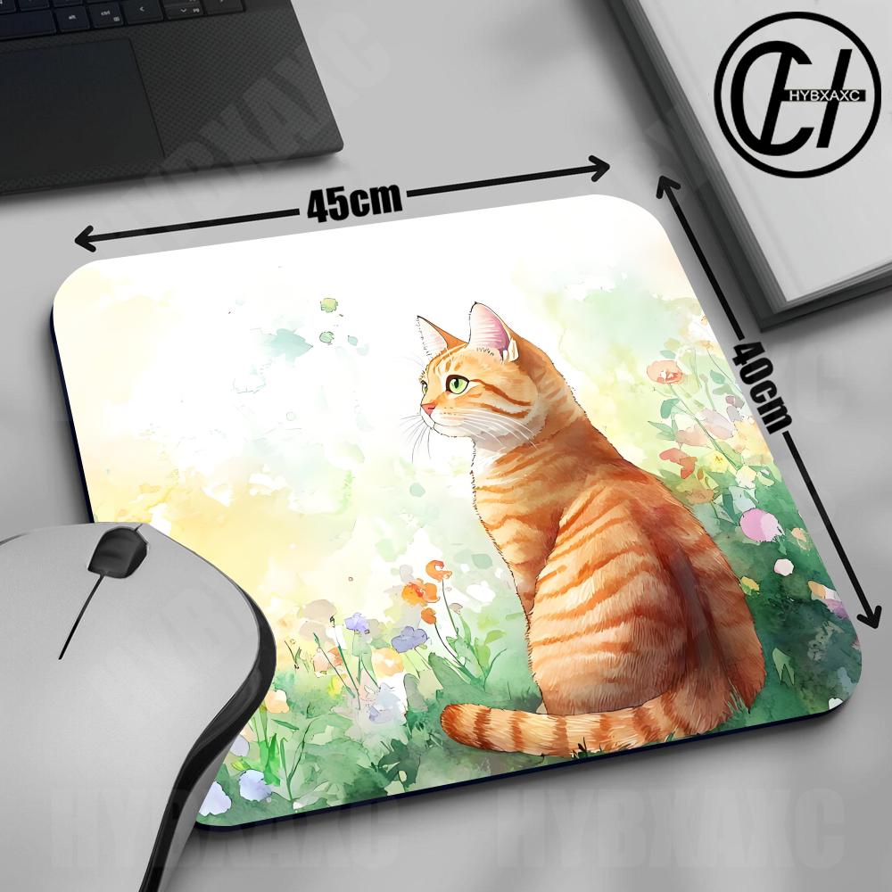 45x40CM Cute Orange Cat Creati - Pc Gaming Orange 评论和价格