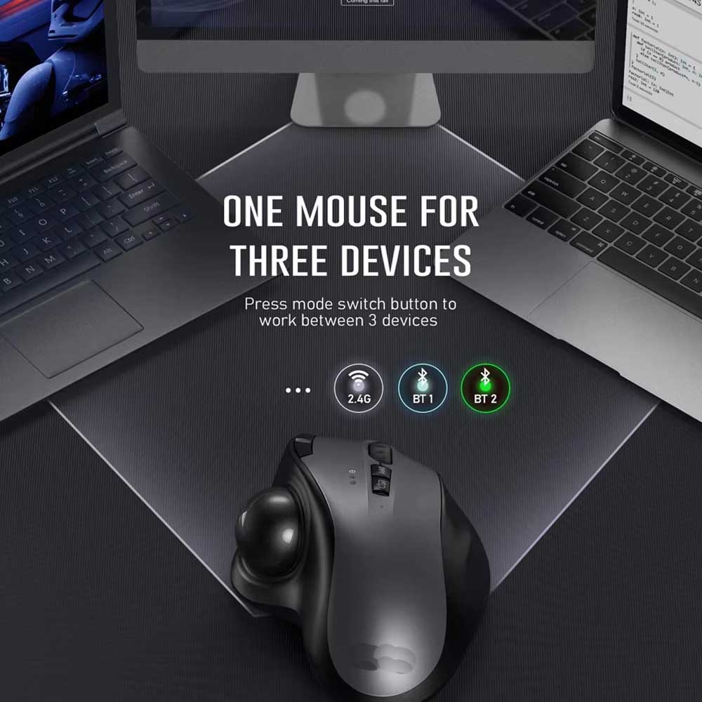 Jomaa Trackball Mouse Bluetoot - Pc Gaming X3D 评论和价格