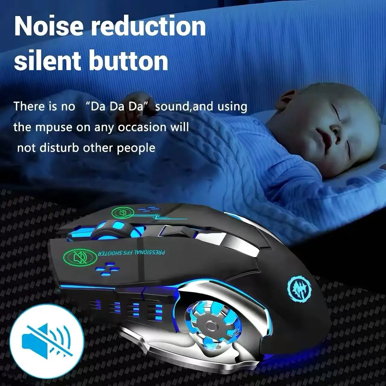 Wireless Gaming Mouse Bluetoot - Pc Gaming X3D 评论和价格